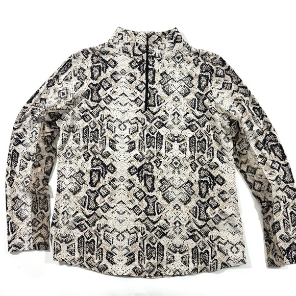 Ibkul Mock Neck Long Sleeve Shirt Cooling Mesh - Picture 1 of 7